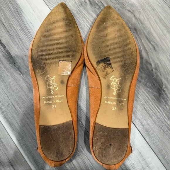 Mercanti Fiorentini Suede Women's Loafers - Picture 5 of 6